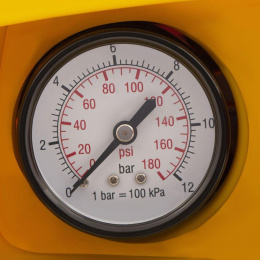 Компрессор поршневой Denzel РС 1/6-180 безмасляный 180л/мин 6л 1100Вт желтый/черный