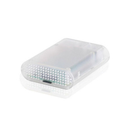 Корпус ACD RA076 Transparent ABS Plastic Injection Molding case with Stripe for Raspberry Pi 3 B прозрачный, овальный на винтах RASP1795 494149