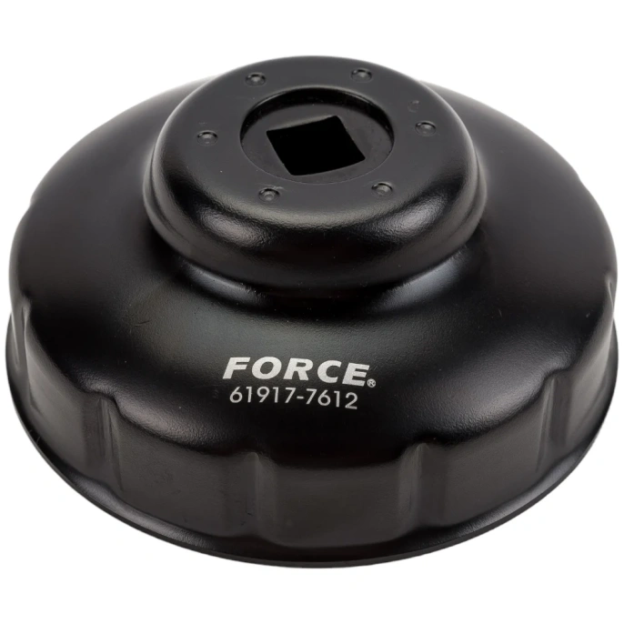 Чашечный фильтросъёмник FORCE D=76мм х12 граней Renault Logan 61917-7612