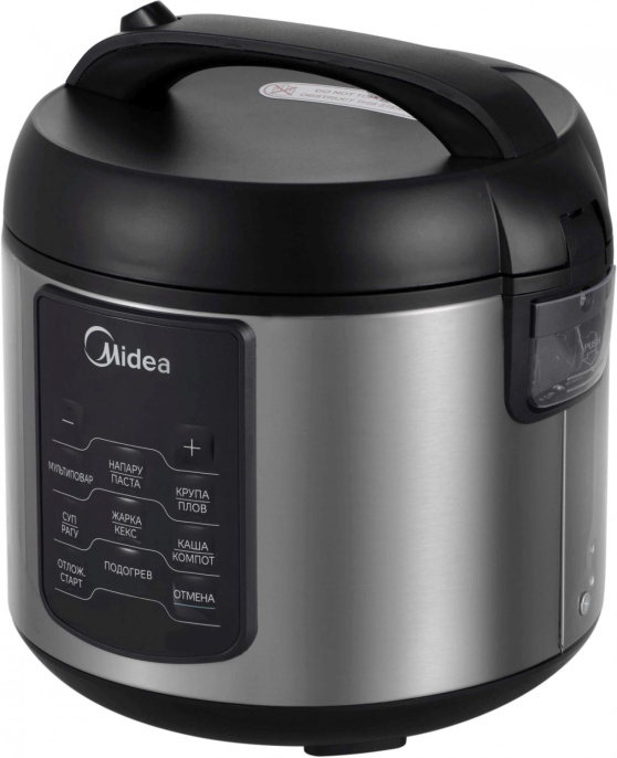 Мультиварка Midea MPC-6034, 400Вт, серебристый