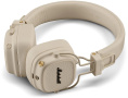 Наушники MARSHALL Major V, 3.5 мм/Bluetooth, накладные, бежевый [major v cream]