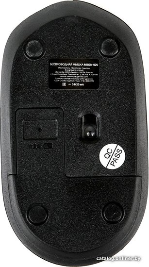 Мышь MRON-02U BLACK Nakatomi Navigator RF 2.4G Optical - 6 кнопок ролик прокрутки, USB, черная