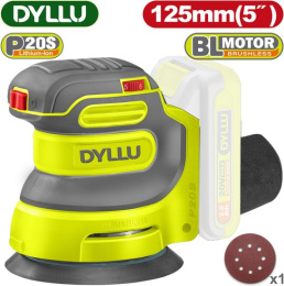 Эксцентриковая шлифмашина аккумуляторная DYLLU DTRAP5030
