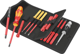 Отвертка Wera Kraftform Kompakt VDE 18 Universal 1 Tool Finder в компл.:18 предметов WE-006613