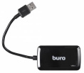 Хаб разветвитель Buro BU-HUB4-U3.0-S, черный