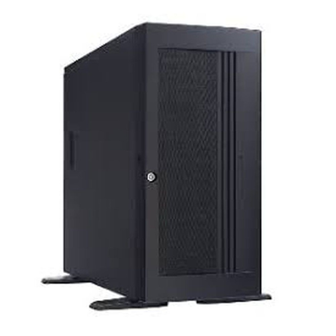 Корпус Chenbro SR20966H04*14649 Chassis. w/o HDD Cage, USB3.0, Rackable,1x SR20966 Front Bezel, Silver/Black,1x 120mm Fan, PWM, T25, Two Ball Bearing, L650mm, 2600RPM with finger guard, Rear AVC ,1x 120mm Fan Holder, Blue,1x Metal Key Lock on rear panel