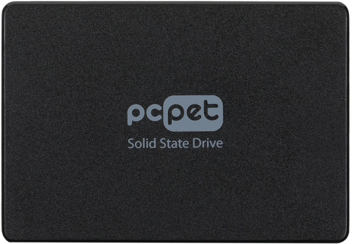 SSD накопитель PC PET PCPS256G2 256ГБ, 2.5", SATA III, SATA, oem