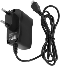 Сетевое зарядное устройство Buro XCJ-021-EM-2.1A, microUSB, 10.5Вт, 2.1A, черный
