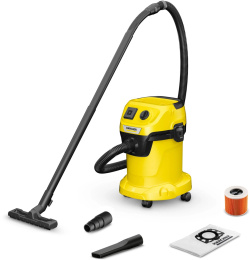 Строительный пылесос Karcher WD 3 P V-17/4/20, желтый [1.628-170.0]