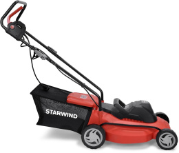 Газонокосилка электрическая StarWind ELM-1500,  37см, несамоходная