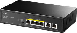 Коммутатор CUDY GS1006P, неуправляемый