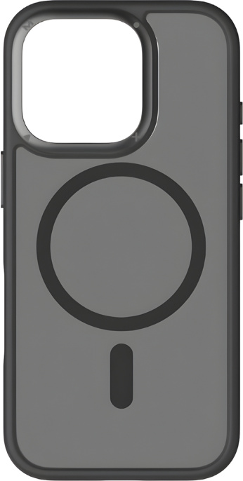 Чехол для смартфона Momax CaseForm Play для iPhone 16 Pro Черный CPAP24MD совместимость с MagSafe, защита камеры, поддержка беспроводной зарядки, матовая поверхность, материал: поликарбонат