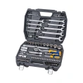 Набор инструмента 1/2 Dr и 1/4 Dr 82 предметов с 12 гранными головками KRAFT KT 700681