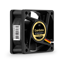 Вентилятор 5В DC ExeGate ExtraPower EP06025S3P-5 (60x60x25 мм, Sleeve bearing (подшипник скольжения), 3pin, 4800RPM, 33dBA) EX297004RUS