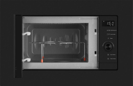 Микроволновая печь Weissgauff HMT-620 BG Grill Matt Edition 20л. 700Вт черный (встраиваемая)