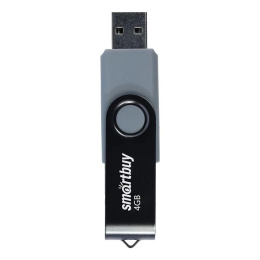 Smartbuy USB Drive 4GB Twist Black SB004GB2TWK