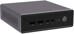 Неттоп Digma Pro Minimax U1 i5 1235U 1.3 16Gb SSD512Gb Iris Xe Windows 11 Pro GbitEth WiFi BT 60W темно-серый/черный DPP5-ADXW05
