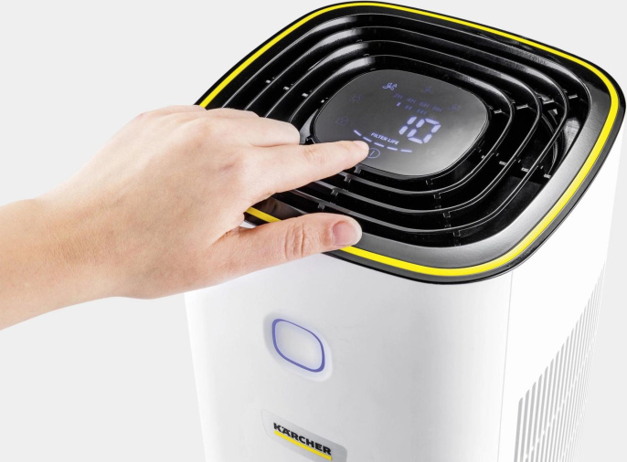 Воздухоочиститель Karcher AF 20 24Вт серебристый 1.024-820.0