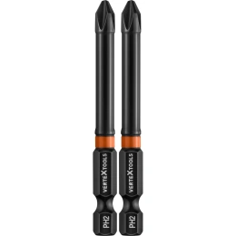 Бита IMPACT PH2, 70 мм, 2 шт vertextools IP-PH2-70-2