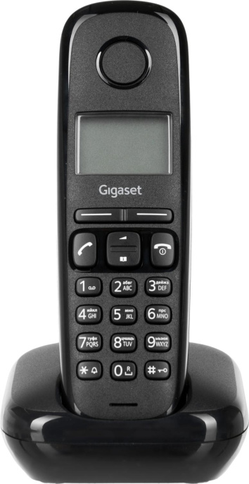Радиотелефон Gigaset A170 DUO, черный [l36852-h2802-m201]