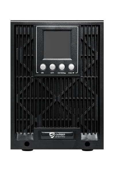 ИБП Сайбер Электро ЭКСПЕРТ-II-3000 3000VA/2700W LCD/USB/RS-232/SNMPslot/RJ11/45/(4 EURO + 2 IEC С13+Тerminal) 12V/7.2Ah*6 ЭКСПЕРТ-II-3000