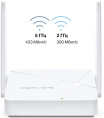 Wi-Fi роутер MERCUSYS MR20, Wi-Fi 5, AC750, 2.4/5ГГц, 2 LAN, белый