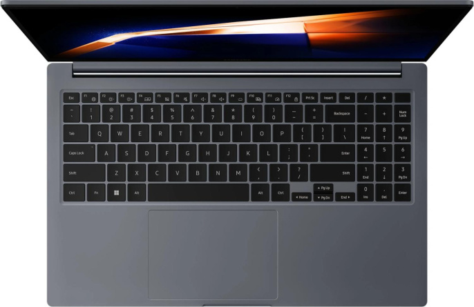 Ноутбук Samsung Galaxy Book 4 NP750 Core i5 1335U 16Gb SSD512Gb Intel Iris Xe graphics 15.6" IPS FHD (1920x1080) Windows 11 Home Multi Language grey WiFi BT Cam (NP750XGJ-LG7IN)