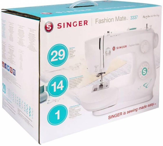 Швейная машина Singer Fashion Mate 3337 белый