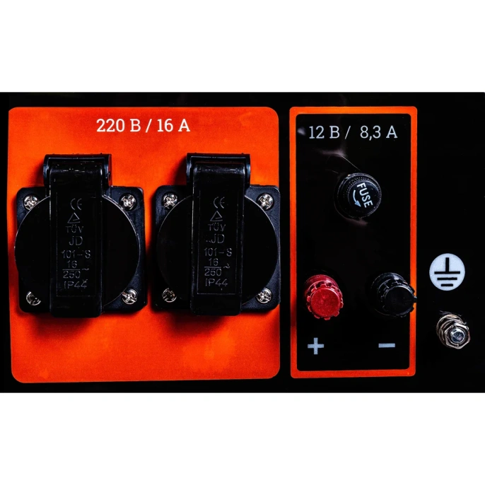 Бензиновый генератор Gigant (5,5 кВт; колёса и ручки) GGL-5500