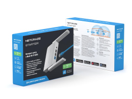 Маршрутизатор/ Netcraze Starter Интернет-центр с Mesh Wi-Fi N300 и 3-портовым Smart-коммутатором Netcraze Starter NC-1121