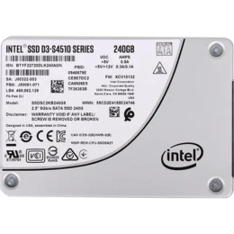 Intel SSD 240Gb S4510 серия SSDSC2KB240G8 01 {SATA3.0, 3D2, TLC, 2.5"}