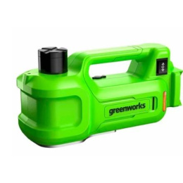 Greenworks G24JACK Гидравлический автомобильный домкрат, 24v, без АКБ и ЗУ аккумуляторный в сумке [3401407]