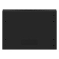 Шкаф телекоммуникационный 19" настенный 4U ExeGate EC-WM-4U.450.M.BLACK 19”, 4U, 600x450x280mm ШхГхВ , передняя дверь металл, съемные боковые панели, пыле- и влагозащита IP23, черный RAL 9004 EX300252RUS
