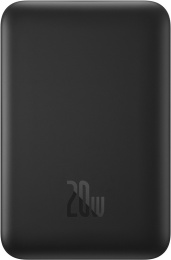Портативное зарядное устройство Baseus P10059001113-00 Magnetic Mini Air Wireless Fast Charge Power Bank 10000mAh 20W с кабелем Type-C to Type-C 30cm; Cluster Black (PPCXM10A)