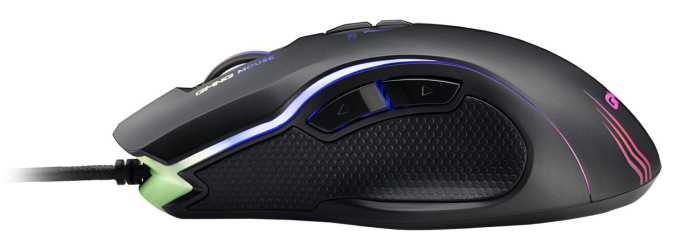 Мышь проводная GMNG 930GM, игровая, оптическая, USB, 12800dpi, черный
