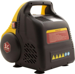 Компрессор поршневой Denzel РС 1/6-180 безмасляный 180л/мин 6л 1100Вт желтый/черный