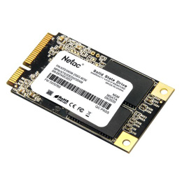 SSD накопитель NETAC N5M 256ГБ, mSATA, SATA III, mSATA [nt01n5m-256g-m3x]