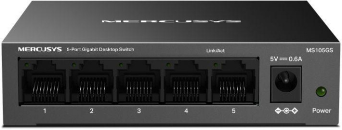 Коммутатор MERCUSYS MS105GS, неуправляемый