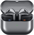 Гарнитура вкладыши Samsung Galaxy Buds 3 серебристый беспроводные bluetooth в ушной раковине SM-R530NZAACIS