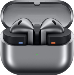 Гарнитура вкладыши Samsung Galaxy Buds 3 серебристый беспроводные bluetooth в ушной раковине SM-R530NZAACIS