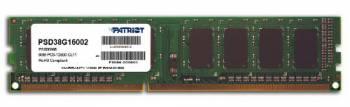 Память DDR3 8GB 1600MHz Patriot PSD38G16002 Signature Line RTL PC3-12800 CL11 DIMM UDIMM 240-pin 1.5В dual rank Ret