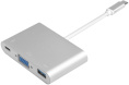 Greenconnect переходник USB Type C - VGA + USB 3.0 + Type C Greenconnect переходник USB Type C - VGA + USB 3.0 + Type C GCR-AP25