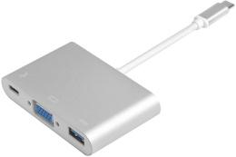 Greenconnect переходник USB Type C - VGA + USB 3.0 + Type C Greenconnect переходник USB Type C - VGA + USB 3.0 + Type C GCR-AP25