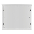 Шкаф телекоммуникационный 19" настенный 9U ExeGate EC-WM-9U.450.G.GREY (19”, 9U, 600x450x500mm (ШхГхВ), передняя дверь закаленное стекло, съемные боковые панели, пыле- и влагозащита IP23, светло-серый RAL 7035) EX298601RUS