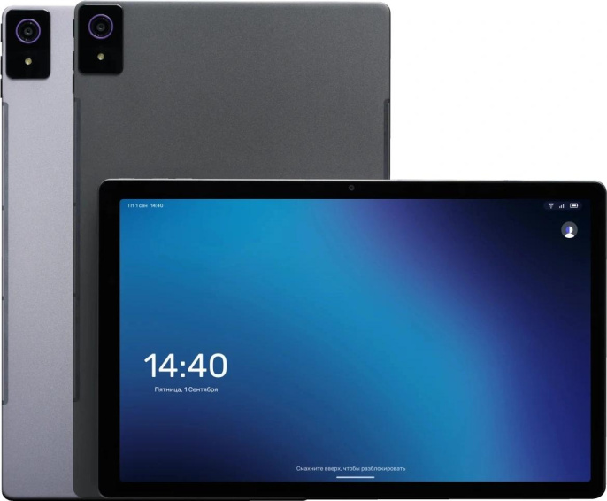 Планшет Kvadra TS11.1B2 РСЕН.466229.001-01 2.4 8C RAM6Gb ROM128Gb 10.95" IPS 2000x1200 4G KvadraOS серый 13Mpix 5Mpix BT WiFi microSD 256Gb 9000mAh 8hr (Y23T01PO2425R_D0F094)