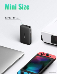 Переключатель UGREEN CM332 80125 HDMI Switcher 3 In 1 Out 4K@30HZ. Цвет: серый (80125_)