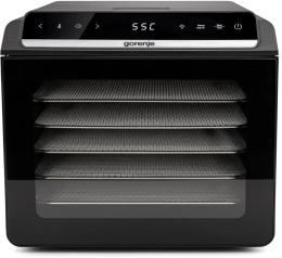 Сушка для фруктов и овощей Gorenje FDK600DB 5под. 600Вт черный