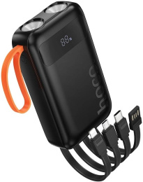 Внешний аккумулятор (Power Bank) Hoco J151,  10000мAч,  черный [53350]