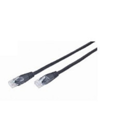 Патч-корд Bion [BPC-U5E101-1M-BK] U/UTP, Cat.5e, AWG 26 7/0,16мм , CCA, многожильный, PVC, 1м, черный