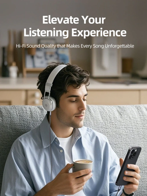 Аудиокабель CABLETIME CF16H (CT-CMAU-AG1) 1 м, USB-C — 3,5 мм, черный